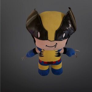 Marvel Wolverine Stuffed Animal - Yellow, Blue, Black